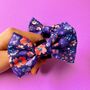 Ditsy Floral Fabric Dog Bow Tie, thumbnail 1 of 7