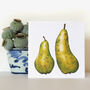 Pears Greetings Card, thumbnail 4 of 5