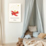The Little Prince Plane Nursery Art Print, thumbnail 2 of 3