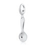 Sterling Silver Spoon Charm Necklace, thumbnail 5 of 6