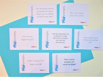 Journey Play Prompts Activity Cards For Age Three+, 3 of 7