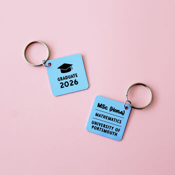 Personalised Graduation Keyring, 3 of 5