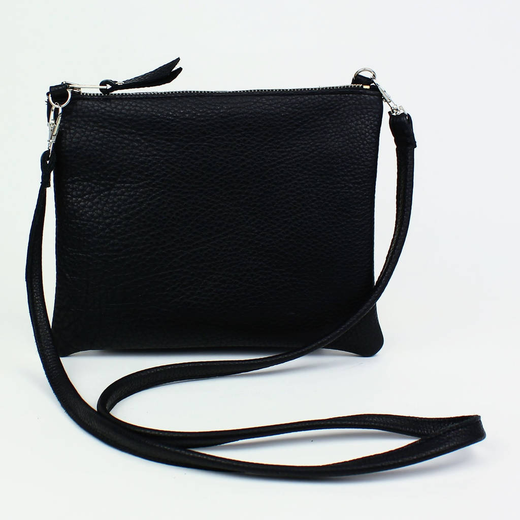 Leather Crossbody Bag By Suede&Co | notonthehighstreet.com