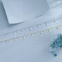 Sterling Silver Marquise And Round Cz Dangle Necklace, thumbnail 4 of 12