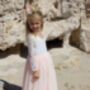 Mary Jane In Blush ~ Flower Girl Dress Or Party Girl Dress, thumbnail 3 of 9