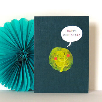 Brussel Sprout Christmas Card, 5 of 5