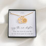 New Chapter Personalised Gift – Compass And Map Travel Necklace, thumbnail 1 of 7