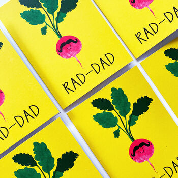 'Rad Dad' Greetings Card, 3 of 4