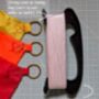 Rainbow Delta Kite By Morgan Kites, thumbnail 4 of 5