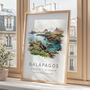 Galapagos Islands Ecuador Illustrated Travel Art Print, thumbnail 2 of 7