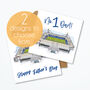 Preston North End Father’s Day Card, Deepdale Stadium, thumbnail 1 of 4