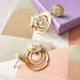 Keshi Fresh Water Pearl Drop Earrings, thumbnail 5 of 8