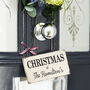 Personalised Classic Christmas Sign, thumbnail 3 of 6