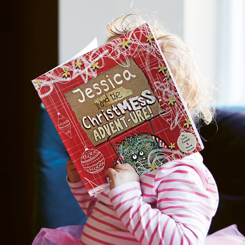 Personalised 'Christmess Adventure' Advent Book, 1 of 12