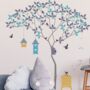 Triangle Tree Nursery Wall Stencil Pack With Beehives, thumbnail 5 of 8