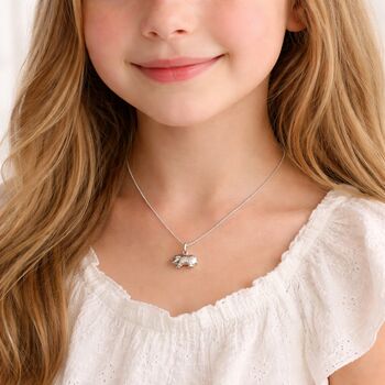 Personalised Sterling Silver Guinea Pig Pendant Necklace, 2 of 8