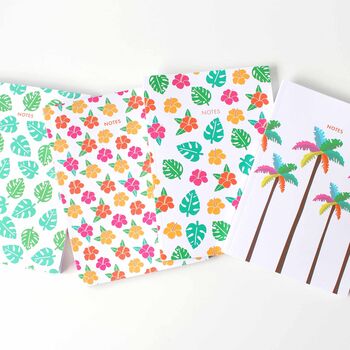 Tropical Palm Tree Stationery Gift Set, 4 of 10