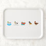 Dabbling Ducks Large Wooden Tray, thumbnail 1 of 6
