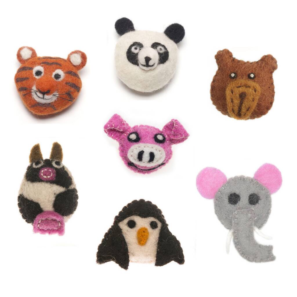 Handmade Felt Animal Brooch By Felt So Good | notonthehighstreet.com