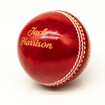 Personalised Cricket Ball, 4 of 8