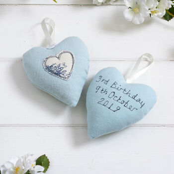 Personalised Initial Hanging Heart Gift, 3 of 12