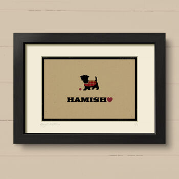 'Dog Lover Gift' Personalised Dog Breed Print, 7 of 12