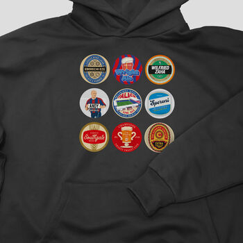 Crystal Palace Beer Mats Hoodie, 2 of 6