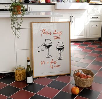 Always Time For Wine Print, 2 of 3