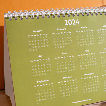 2024 Desk Calendar | Surf Minimalist, 3 of 9