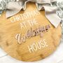 Personalised Family Christmas Wreath Plaque, thumbnail 9 of 10