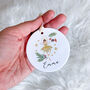 Nutcracker Or Ballerina Christmas Ornament Gift With Name, thumbnail 5 of 7