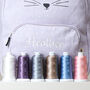 Personalised Trixie Mouse Backpack For Nursery, School, Holiday, thumbnail 5 of 11