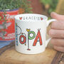 Papa's Favourite Bone China Personalised Mug, thumbnail 1 of 3