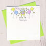 Pack Of Frog Thank You Cards, thumbnail 1 of 1