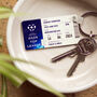 Personalised Football Keyring For Dad, thumbnail 4 of 4