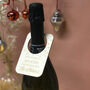 Personalised Merry Little Christmas Bottle Label, thumbnail 5 of 6