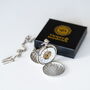 Double Hunter Pocket Watch Silver; The Clasper, thumbnail 1 of 8