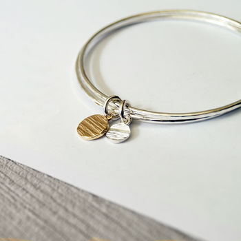 Personalised Solar Disk Bangle, 4 of 4