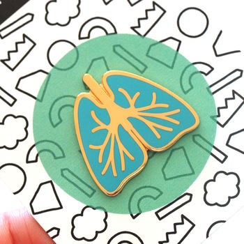 Lungs Pin Badge, 9 of 9