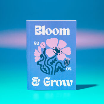 Personalised Bloom And Grow Year Pocket Notebook, 4 of 9