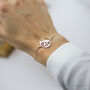 Mother Daughter Giraffe Bracelet – Sterling Silver, thumbnail 5 of 10