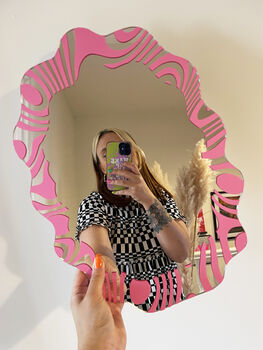 Swirly Wavy Mirror, 4 of 7