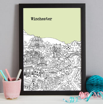 Personalised Winchester Print, 9 of 10