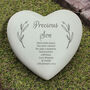 Personalised Free Text Heart Memorial, thumbnail 3 of 6