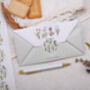 A4 Origami Writing Paper That Folds Into An Envelope With Meadow Flower Design, thumbnail 1 of 5