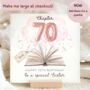 Sister Chapter 70 Birthday Card + Hand Decorated Gems Option, thumbnail 1 of 2