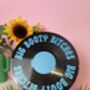 Personalised Upcycled Vintage 12' Lp Vinyl Record Decor, thumbnail 7 of 9