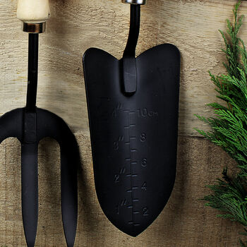Personalised Fork And Trowel Garden Tool Set, 4 of 5