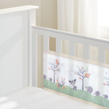 Breathable Baby Mesh Liner For Cot Beds, 9 of 9