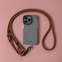 Brown Adjustable Phone Strap Universal Crossbody Rope Lanyard, thumbnail 1 of 3